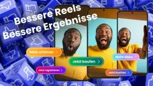 Beispiel für Reel Ads auf Social Media Plattformen