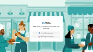 Bildschirmansicht der Meta Business Suite für Social Media Marketing, Heiko Lindner