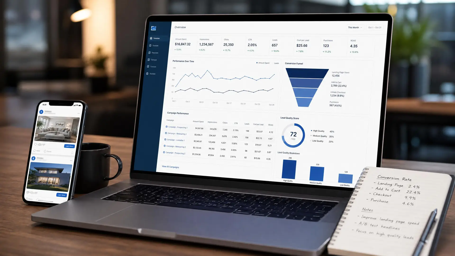 Hochwertige Leads mit Meta Ads generieren