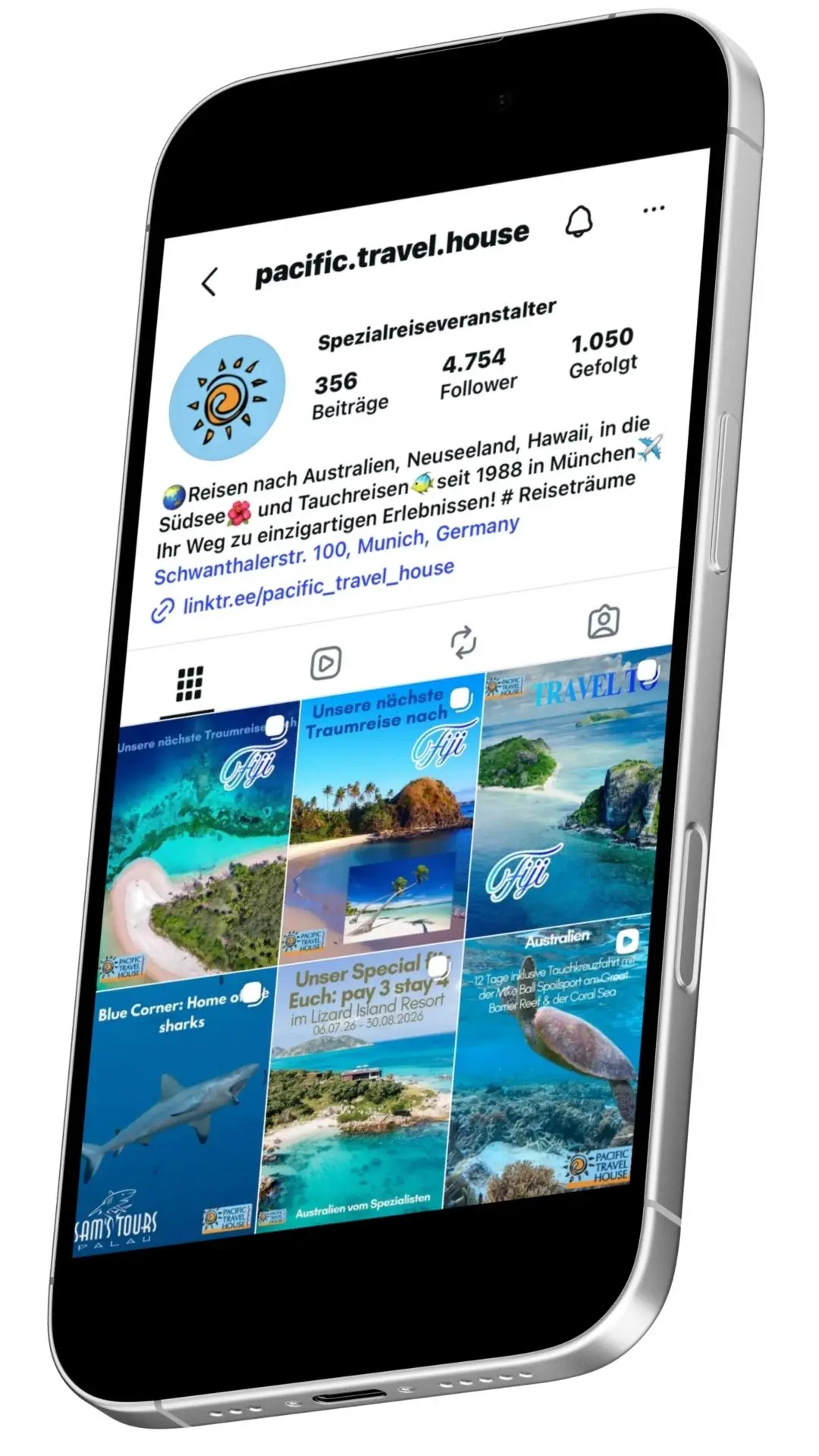 Instagram Pacific Travel House